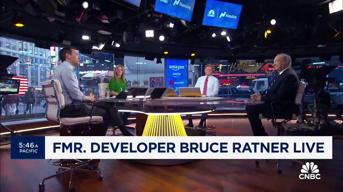 Fmr. NYC Real Estate Developer Bruce Ratner Says Commercial Real Estate is ‘Finished’, Buildings May Be Turned Into Residential Housing “When you have vacancy rates in this city of 25% and occupancy rates of almost 50% or less than 50%, it can't recover, and that's because our whole nature of work has changed.”