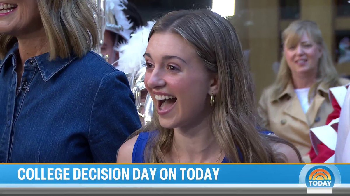 We're celebrating College Decision Day on TODAY! Congrats, seniors! 🎓