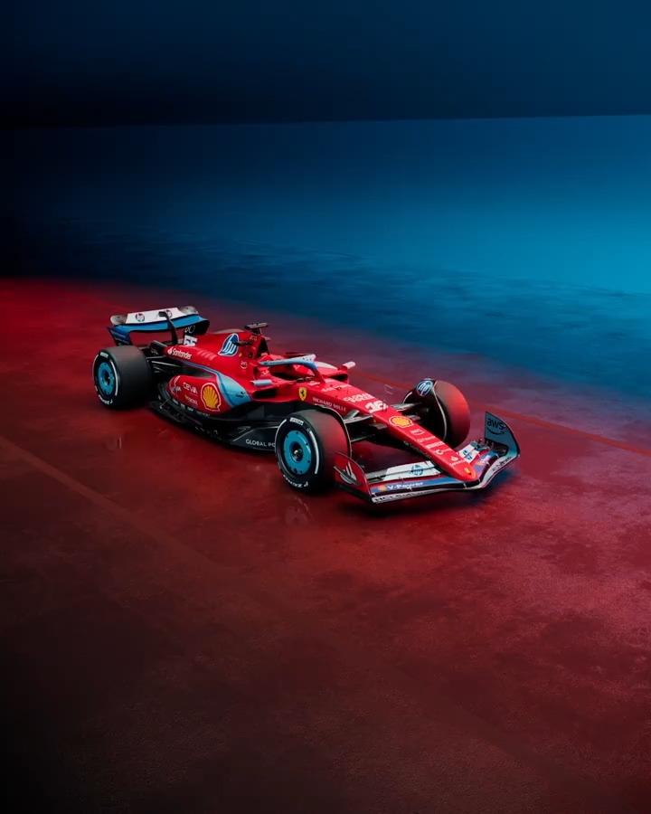 The covers are off!! 🔵 Time to meet our #MiamiGP challenger 🤩 #FerrariMiami