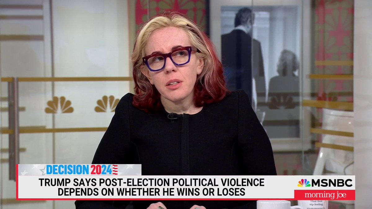"There are so many things in this interview that are dystopian... What I thought was so shocking is he was admitting things -- the monitoring periods, the monitoring women's cycles is right out of 'Handmaid's Tale.' — Molly Jong-Fast reacts to Trump's TIME magazine interview