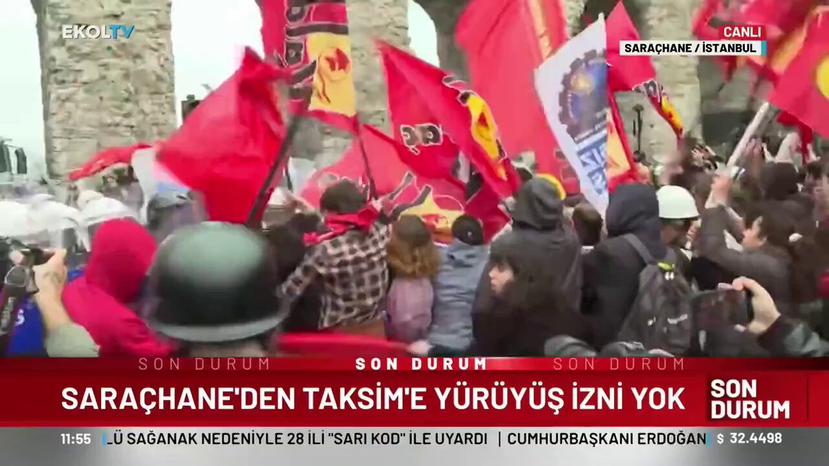 Özgür Özel ile birlikte 1 Mayıs Kutlamalarına katılan sözde emekçiler..⤵️⤵️ ➖ Terör destekçisi TTB ➖ LGBTİ dernekleri ➖ Marjinal örgütler ➖ DHKP-C ve PKK militanları ➖ Polisimize saldıran hainler BUNLAR NEYİN EMEKÇİSİ? HEPSİ SÜZME TÜRKİYE DÜŞMANI..!!!