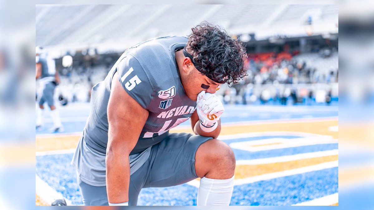 Henry Ikahihifo’s long-awaited return in 2024 has another goal: the Polynesian Football College Player of the Year award. As we recognize AAPI Heritage Month, @henry_ikahihifo shares his story 🇹🇴 on the road to 2024. 🔗 #Launch | #BattleBorn