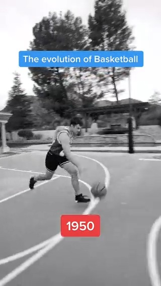 La evolución del baloncesto con el paso de los años. Buenísimo