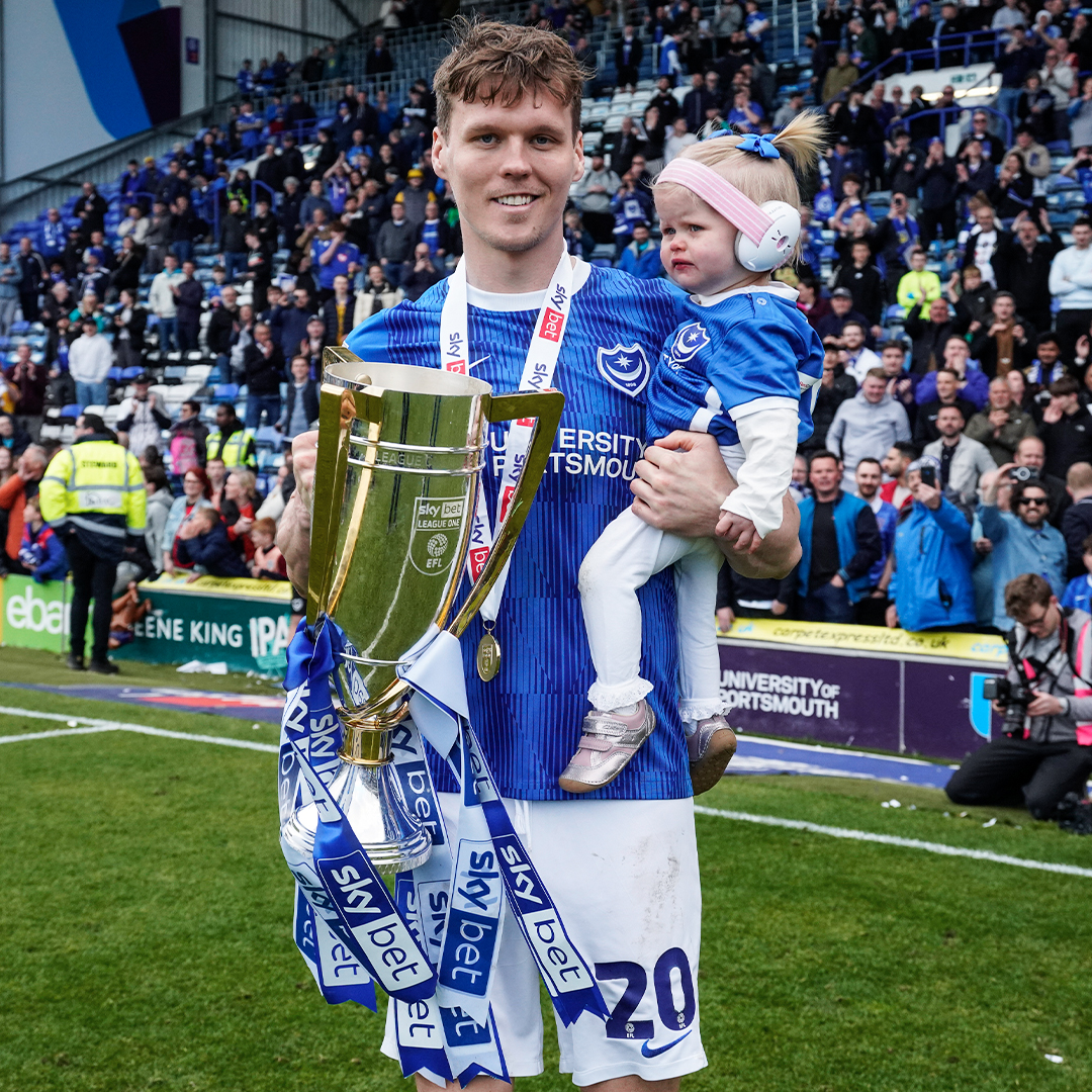 Most appearances in the 21st century. Longest-serving player. League One champion. A true #Pompey hero. We'll all miss you, Sean Raggett – best of luck for the future. 💙