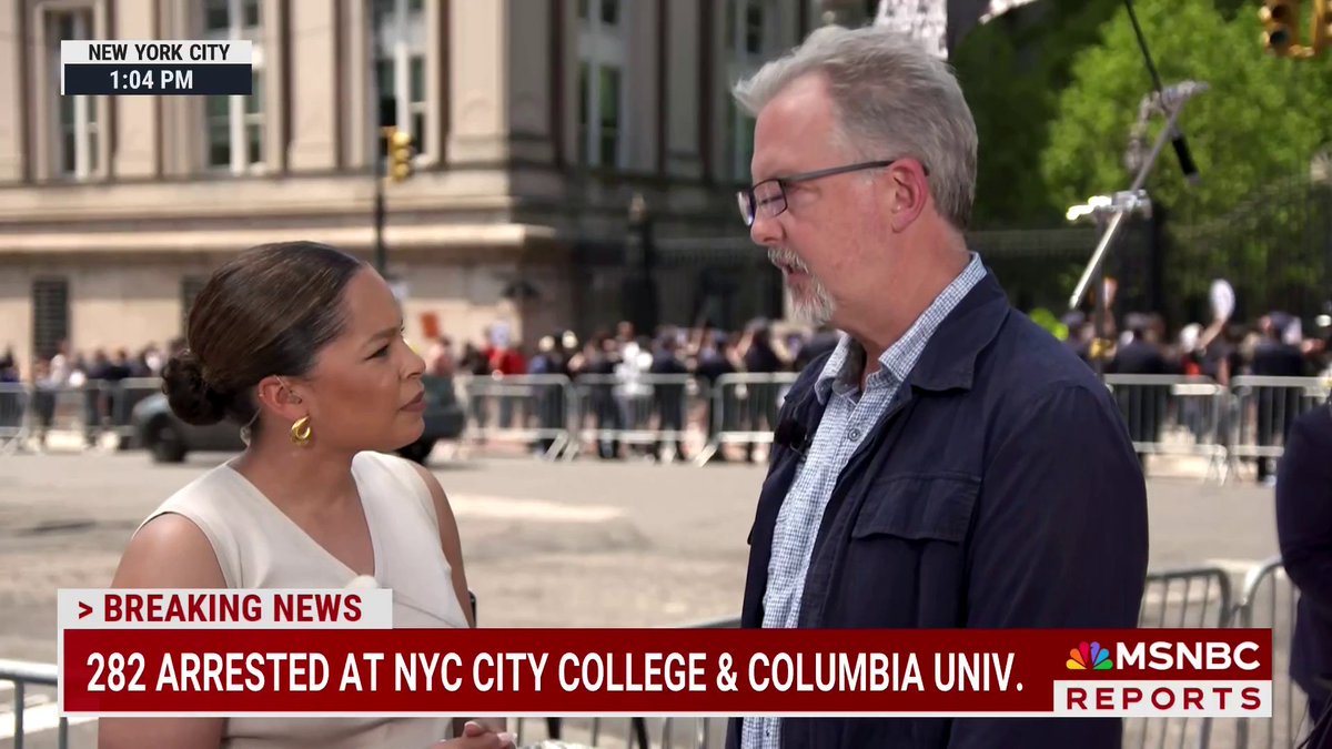 "It was devastating." WATCH: Faculty member criticizes Columbia's leadership after witnessing the NYPD in riot gear on the university's campus Tuesday night.