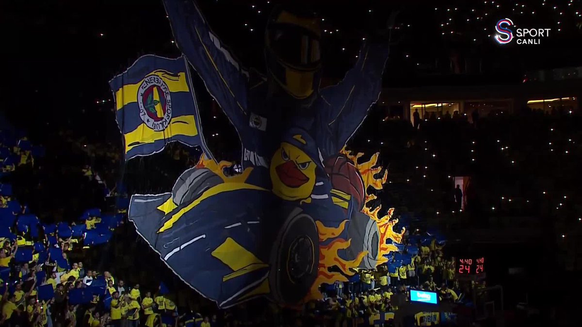 🟡🔵Maç öncesinde muhteşem şov! 🔥🔥 #EuroLeague