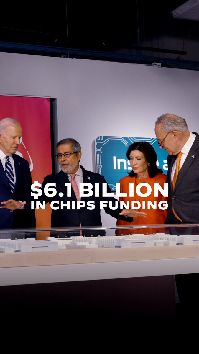 Microchips power the everyday lives of billions of people around the world. This investment is about bringing their production – and the jobs that come with it – home.