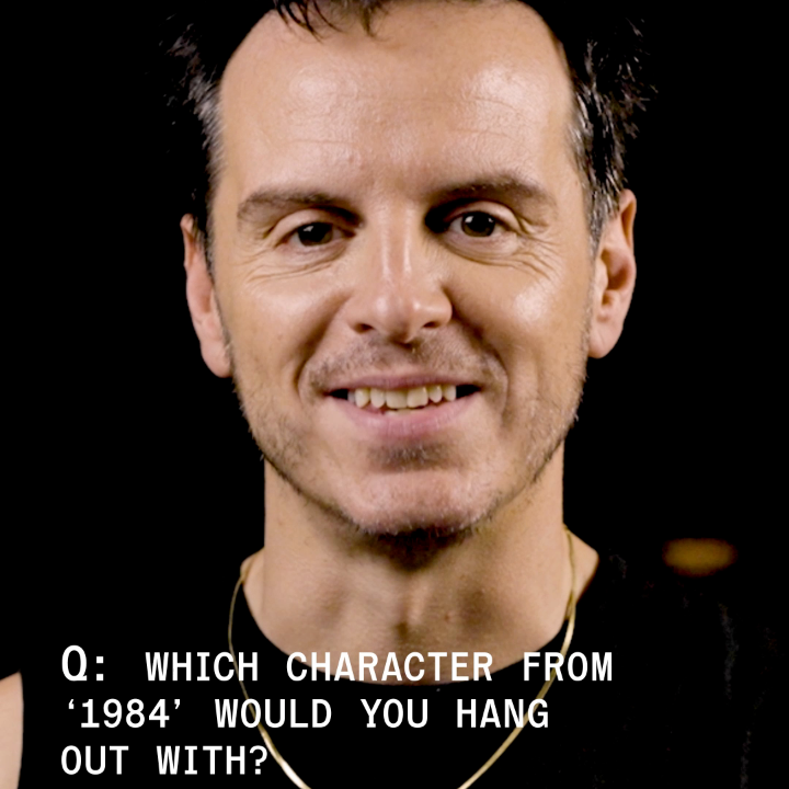 How would you describe '1984'? #AndrewScott calls it 'terrifying' and 'inventive'. 👁️ #1984xAudible