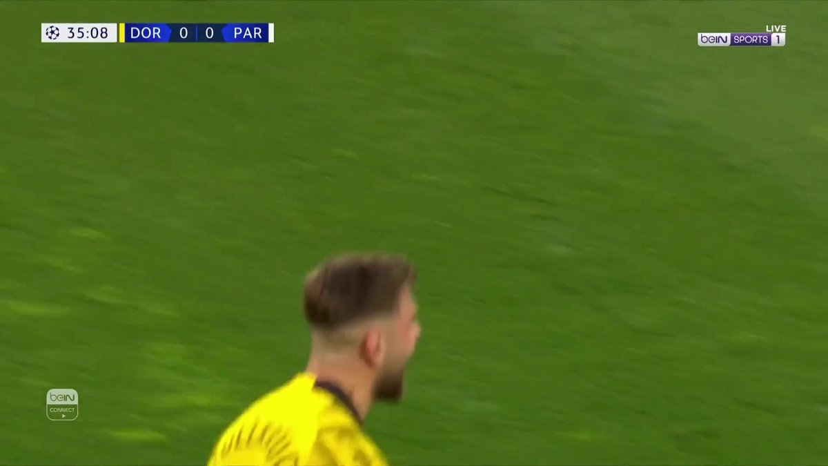 ⚫️🟡 فولكروغ يفتتح التسجيل لبوروسيا دورتموند ⚽️ #دوري_أبطال_أوروبا | #دورتموند_باريس #UCL