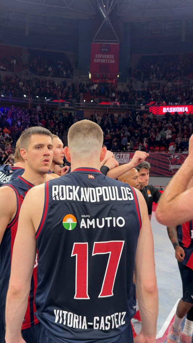 Orgullosos. Terminamos esta aventura del PlayOff. Nos volvemos a ver el año que viene en EuroLeague #OurWay #GoazenBaskonia
