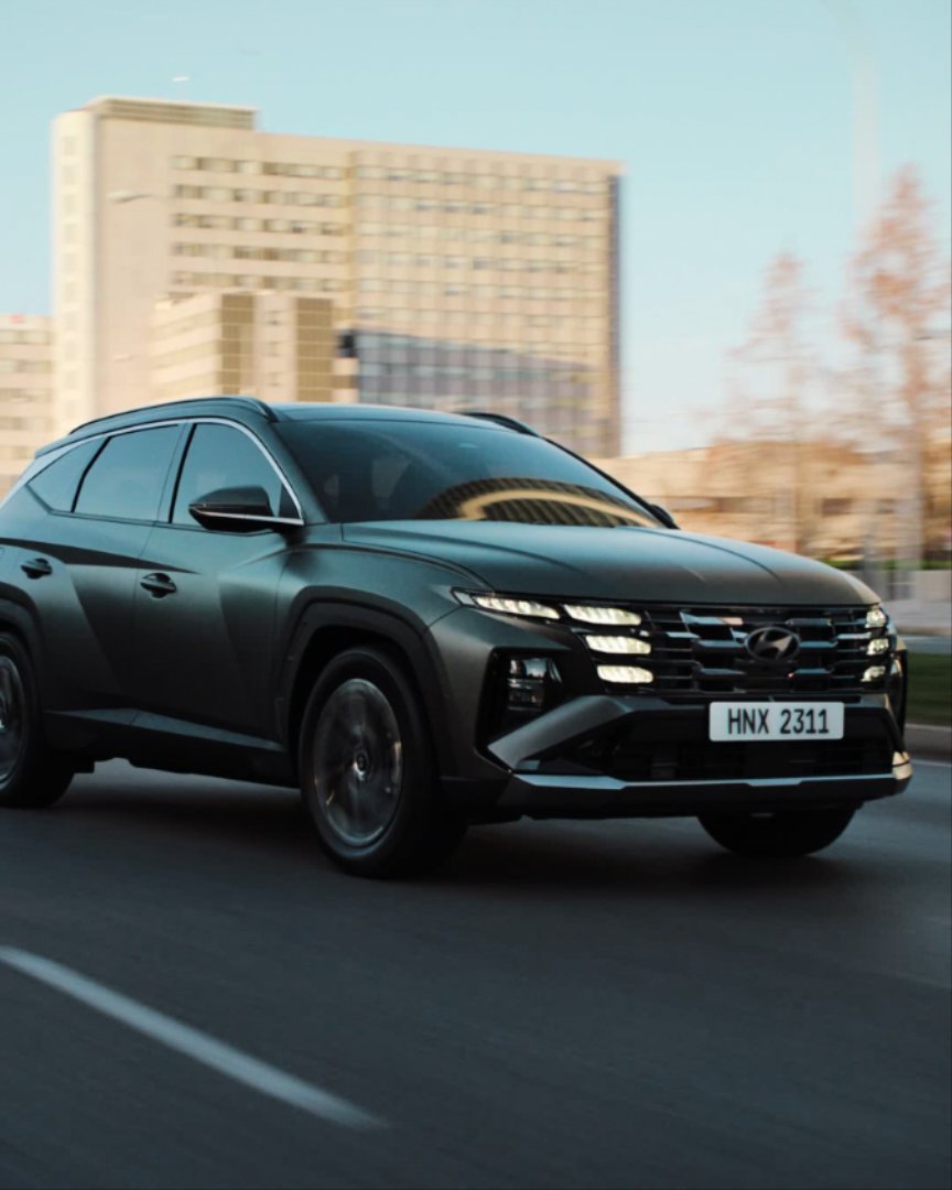 Drive beyond the ordinary with the new TUCSON, merging a parametric dynamics design theme with advanced technology to elevate your experience. The new TUCSON #ThenewTUCSON #TUCSON #Hyundai #SUV #Dynamic