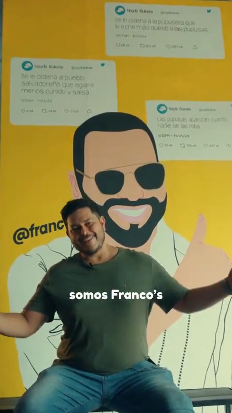 En el Centro Histórico, Franco's se traslada, con la convicción de que el sacrificio que hoy están haciendo, vale la pena por un El Salvador mejor para todos… Incluso, para ellos mismos. Estén pendientes...