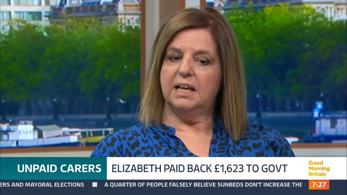 'I am so terrified now. I'm not allowed carers allowance.' Elizabeth had to pay back the government £1623 because she took on extra supply teaching shifts to support her family whilst caring for her son.