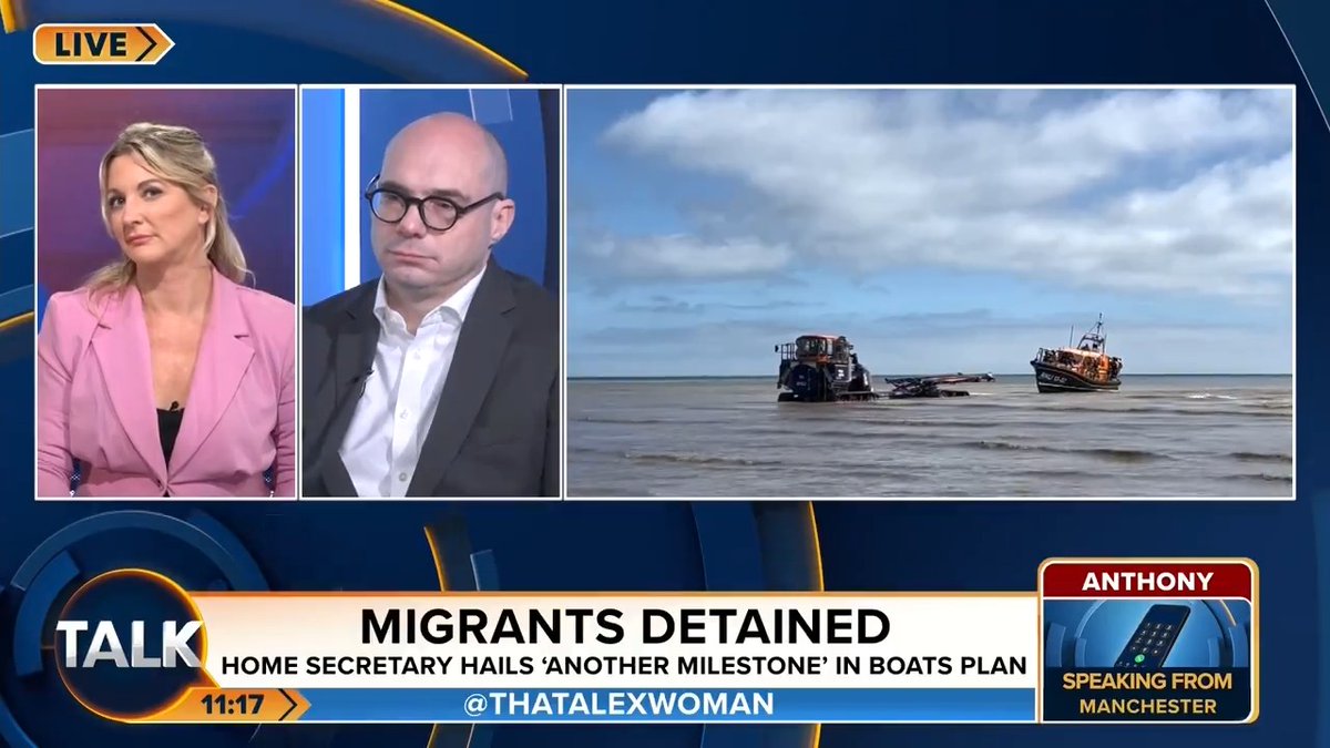 Anthony from Manchester believes illegal migrants should be “treated as criminals” upon arrival to the UK, until they are processed. “Put them in camps, treat them as criminals, process them and then kick them back out the country if we need to.” Alex Phillips
