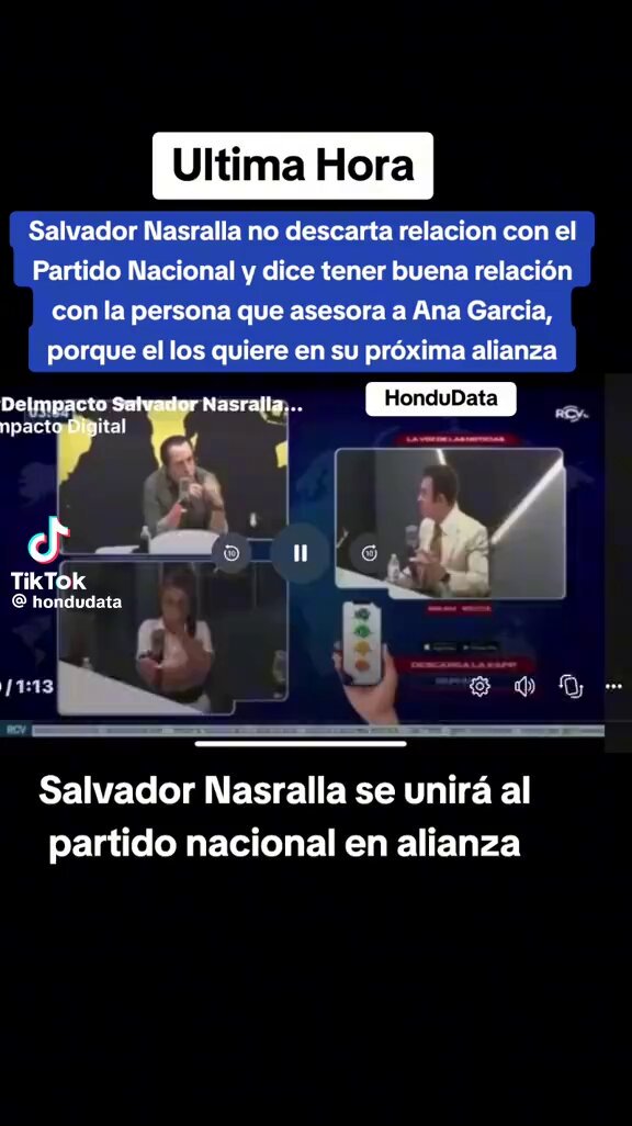 Aunque se enojen los “nasrallistas” pero por eso digo que ambición de poder debe tener límites…hacer alianza con Ana de Hernández refleja esa ambición desmedida. No lo comparto ni lo haré NUNCA aunque por ello me achaquen alianza o relación con actual gobierno, que no tengo…🇭🇳
