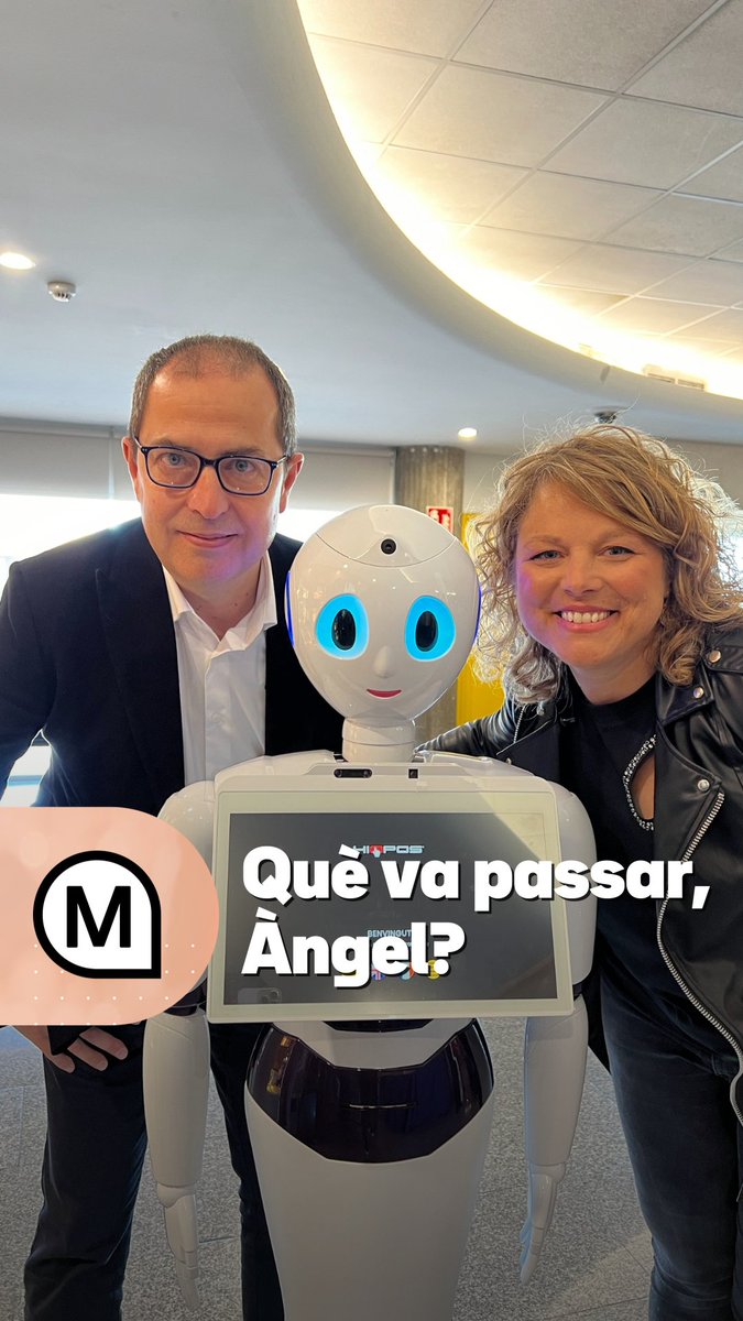 🤖 Qui no recorda la seva caiguda en directe per TV3? En Hiodom va convertir-se en el robot més famós del país arran d’un accident que ja és història de la televisió. Ja recuperat, avui ha visitat els #ElsMatins3Cat