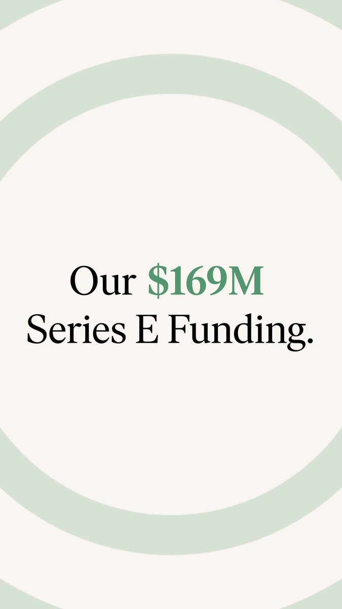 We’re excited to announce our $169M Series E led by ICONIQ—empowering us to build enhanced functionality, scale our service organization, and improve platform experiences for advisors and clients. We’re just getting started 🚀 Read more: