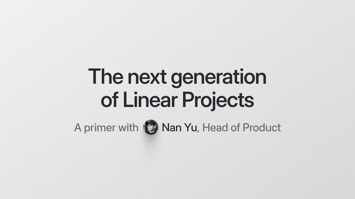 Introducing the next evolution of projects in Linear. Close the gap between planning and building.