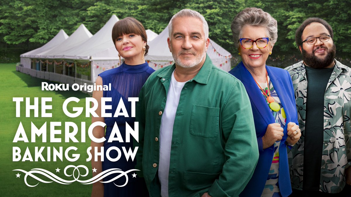 On your marks, get set, bake! Hosts Casey Wilson & Zach Cherry join beloved judges Paul Hollywood & Prue Leith for an all new season of The Great #AmericanBakingShow. Stream every episode free on May 24.