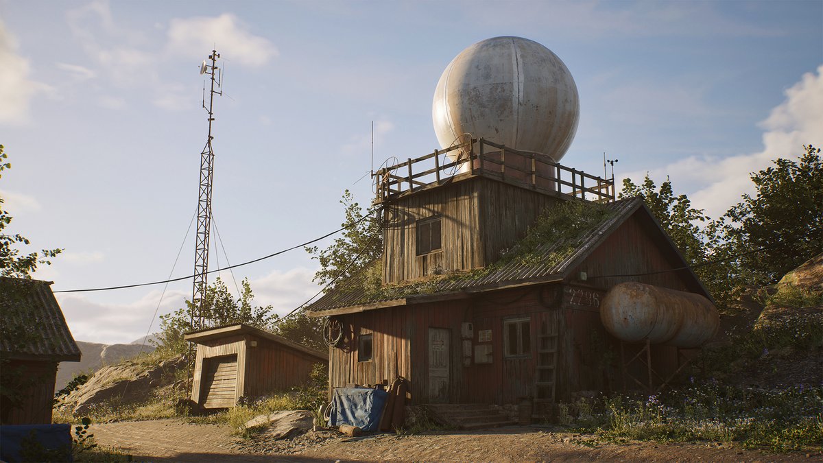 Just 30 hours? 😲 It's the time it took Maxim Dorokhov to create this weather station in Unreal Engine using Megascans assets. Wow!