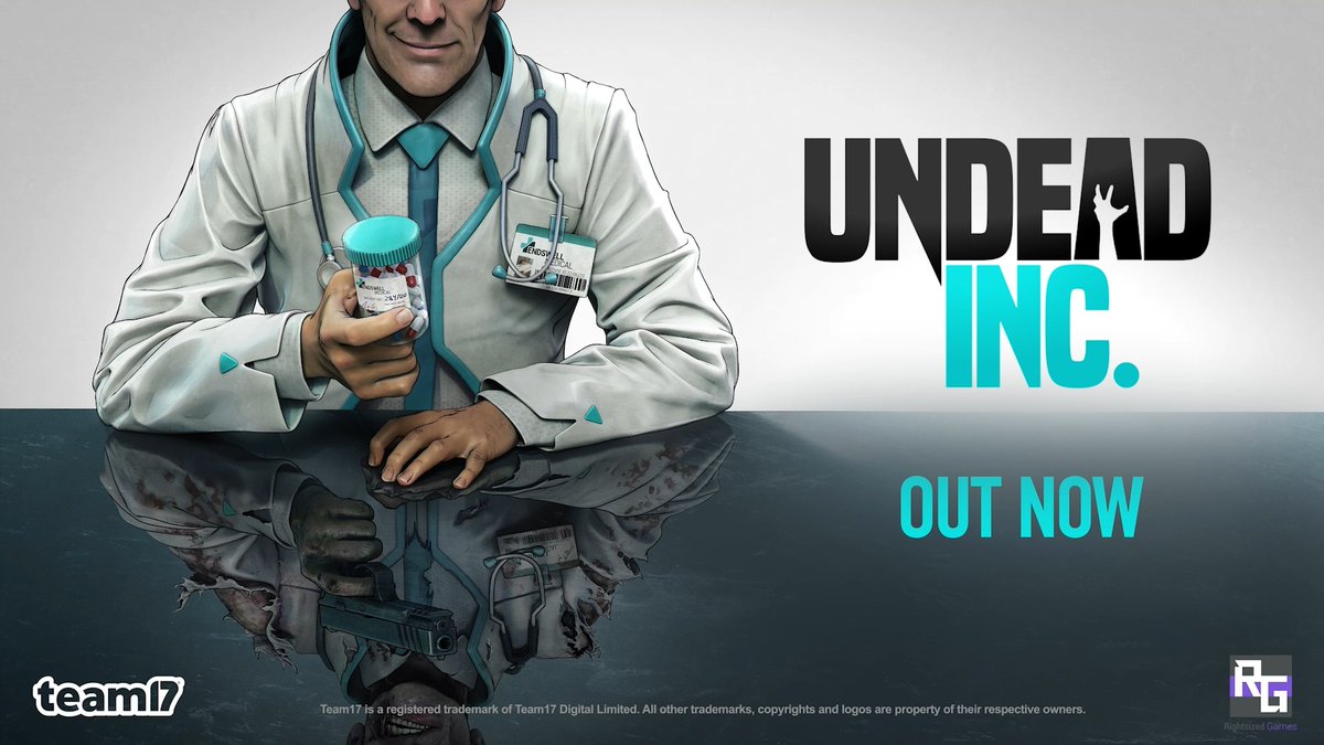 Manage your own medical research company in Undead Inc., OUT NOW on PC! 🏥 𝗘𝘀𝘁𝗮𝗯𝗹𝗶𝘀𝗵 a biomedical corporation! 💊 𝗘𝘅𝗽𝗹𝗼𝗶𝘁 the local populace and boost your profit margins! 🧟 𝗘𝘅𝘁𝗿𝗮𝗰𝘁 if/when it all falls apart! Play Undead Inc.: