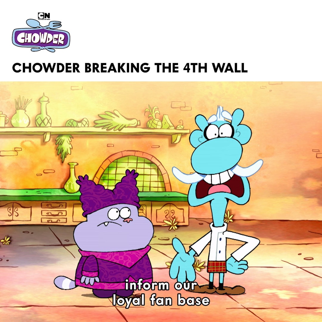 Chowder the 👑 of 4th wall breaks #CartoonNetwork #Chowder #2010s #2010scartoons #cartoons #nostalgia #nostalgic
