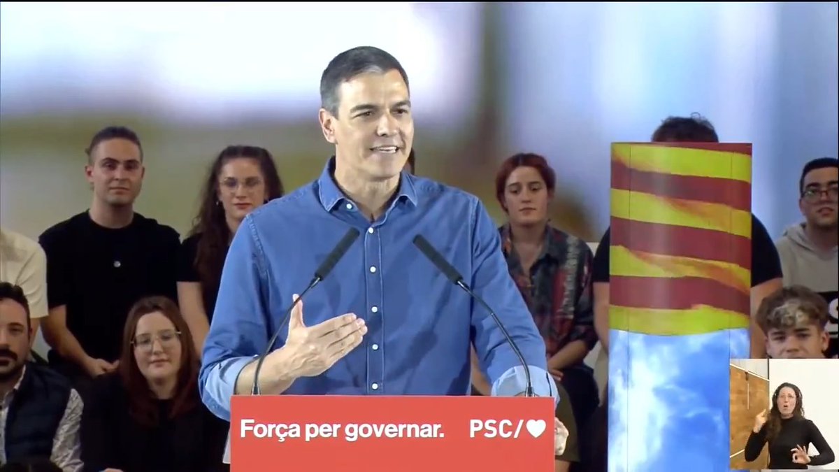 Siempre he contado con el apoyo y el liderazgo de Socialistes PSC/❤ y de Catalunya en su conjunto. Mi deuda con Catalunya y con el PSC es eterna. Será un orgullo ver a Salvador Illa Roca como president de la Generalitat y trabajar por el progreso y la convivencia de catalanes y catalanas.
