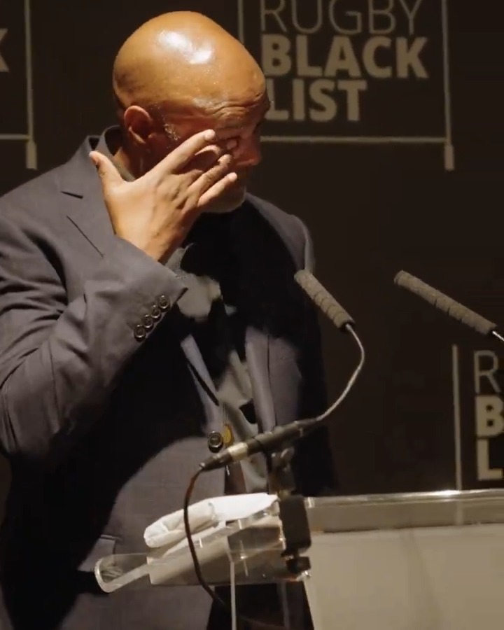 Ralph Knibbs never won an England cap But the Bristol Bears 🐻 icon was one of the finest players of his era &amp; a man who turned down a 1984 tour to South Africa during apartheid Knibbs was honoured for his huge contribution at the #RugbyBlackList event - and it was emotional 💖