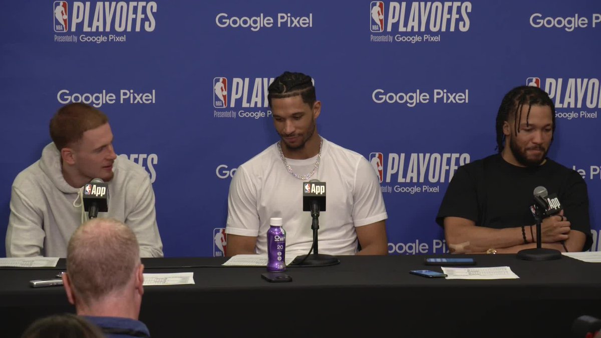 "We knew this was gonna be a tough environment. A little tougher than last game because there were 2,500 seats that were taken up." - Josh Hart