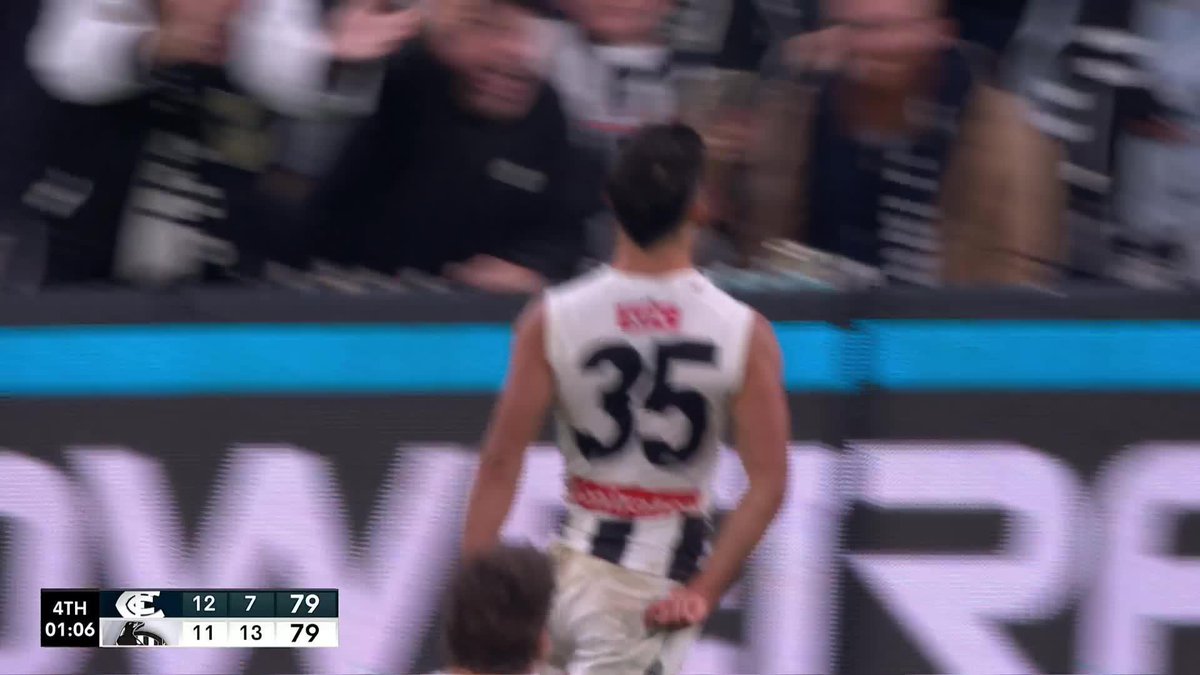 NICK DAICOS WOW! #AFLBluesPies