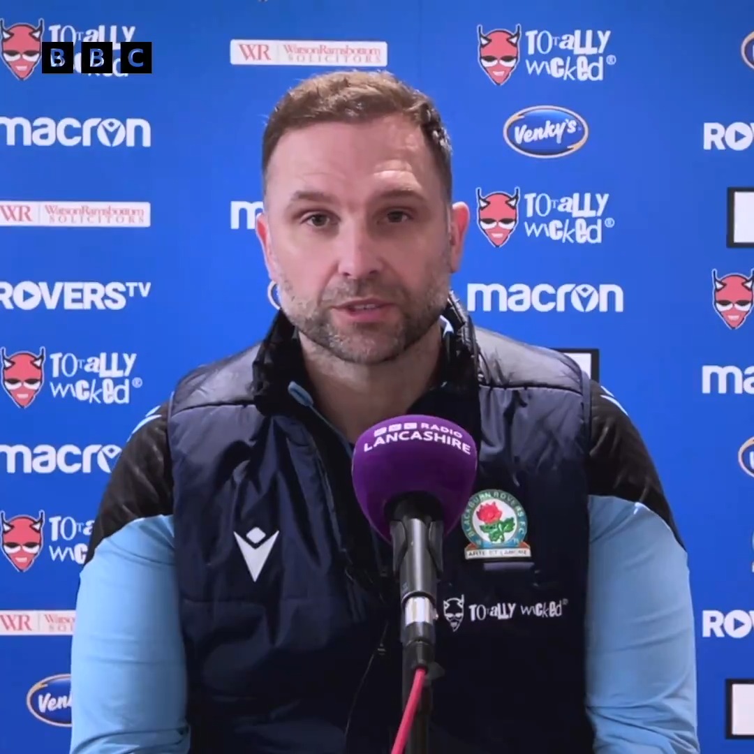 🔵 ⚪ "[If Blackburn avoid relegation], it's a cause for celebration. We came in three months ago and the place was very low on confidence... We've turned things around and been as positive as we can." #Blackburn #Rovers head coach John Eustace #bbcefl | #bbcfootball
