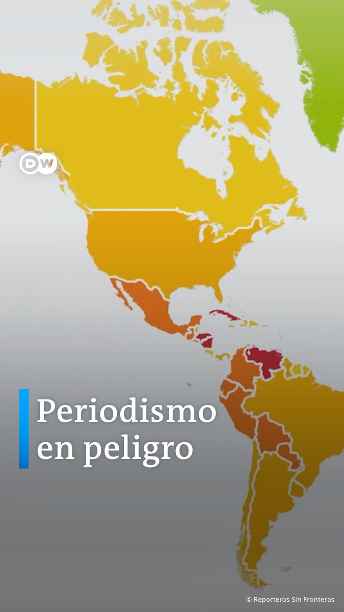 Fuertes caídas de la libertad de prensa en Latinoamérica #Ecuador cayó 30 puestos y #Argentina 26 en el índice anual de la ONG Reporteros Sin Fronteras. #México mejoró, pero sigue siendo uno de los países más peligrosos del mundo para ejercer el periodismo. #DWNoticias /jam