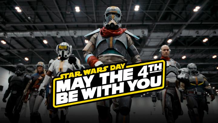 This May the 4th, we celebrate the best fans in the galaxy. #Maythe4thBeWithYou