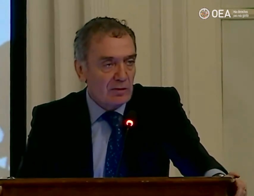 Presentación de Santiago A. Canton, miembro del Panel de Expertos Internacionales Independientes sobre la posible comisión de crímenes de lesa humanidad en Venezuela de la OEA, en la presentación del 3er informe del panel