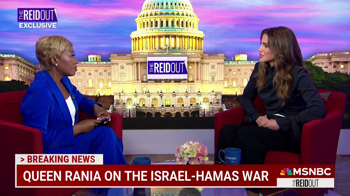 "This conflict... has killed more children in five months than all the conflicts in the world in the last four years." Rania Al Abdullah of Jordan decries the humanitarian crisis in Gaza in this exclusive one-on-one with Joy Reid. Watch more: