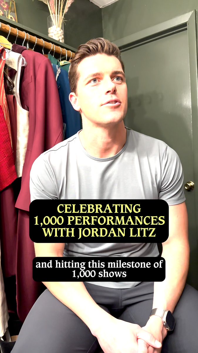 Congratulotions to our Winkie prince, Jordan Litz for 1,000 performances as Fiyero! 💚 Keep on dancing through life! #WICKED
