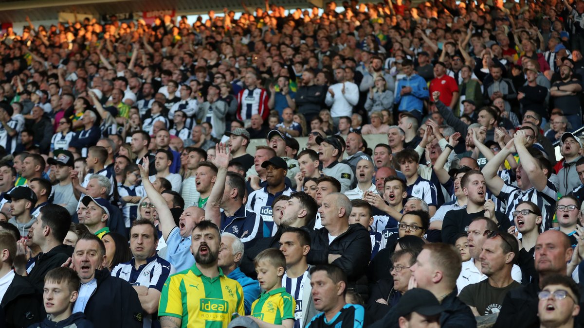 See you at The Hawthorns, Baggies. 💙🤍