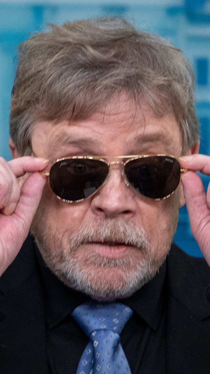 "Star Wars" legend Mark Hamill visited the White House in honor of May the 4th weekend and shares a hilarious conversation he had with President Joe Biden.