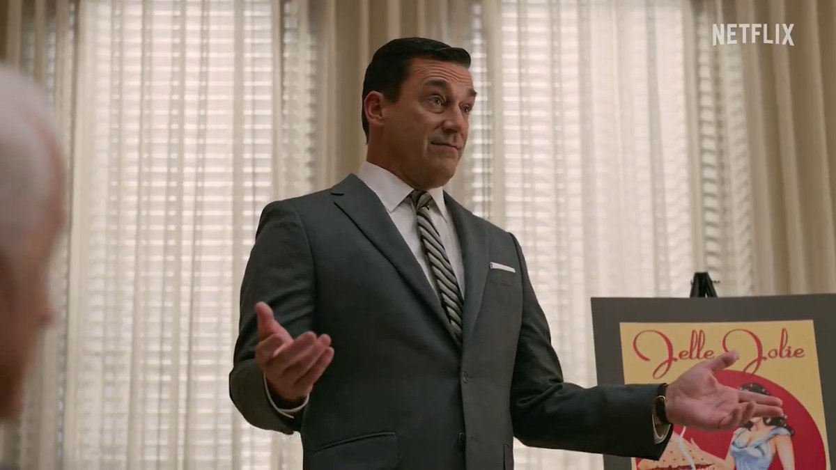 Jon Hamm and John Slattery are the Ad Men. Watch the entire unbelievable Mad Men reunion in Unfrosted. Now playing!