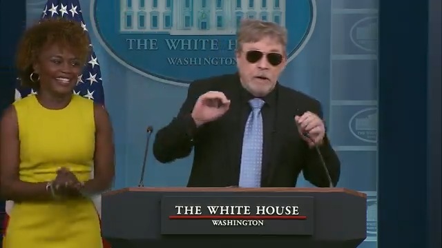 "I was honored to be asked to come to the White House to meet the president, the most legislative successful president in my lifetime." - Mark Hamill •The Bipartisan Infrastructure Law •The PACT Act •The CHIPS and Science Act •And the Inflation Reduction Act