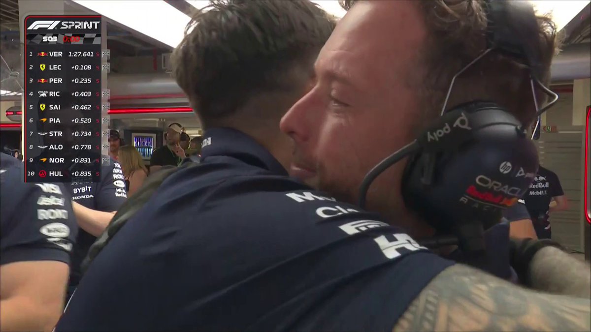 The moment Max Verstappen took sprint pole ⏱