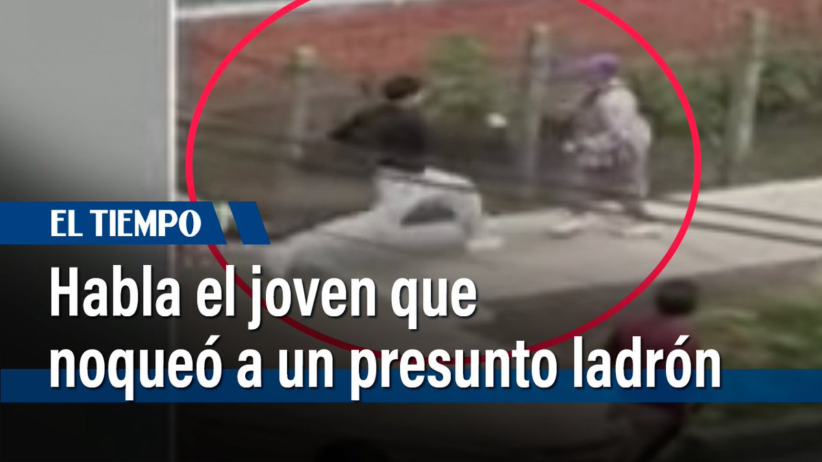 🥊Relato del joven que noqueó de un golpe a presunto ladrón que intentó apuñalarlo. Estos son los detalles del suceso. Vía: Canal Citytv