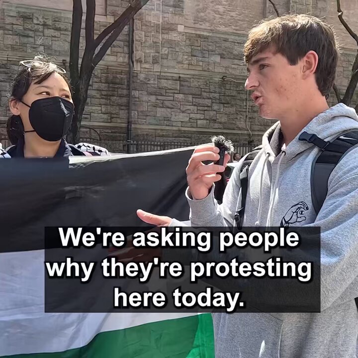 Anti-Israel student activist says she it out protesting because “she wants empires to fall from the U.S. to Israel” She also says it’s time for: “a free Hawaii” These people hate America