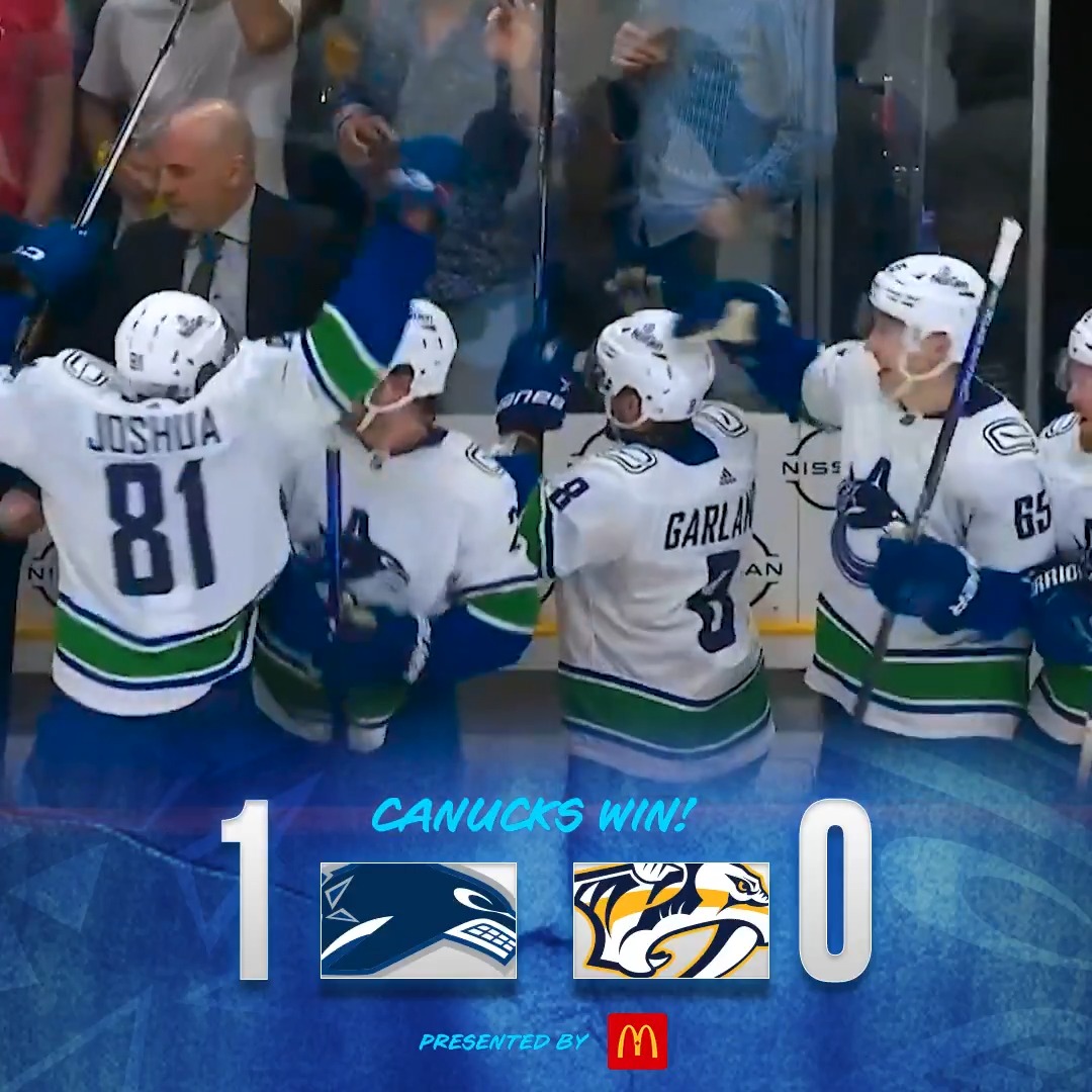 ROUND TWO BOUND! McDonald's 🇨🇦 | #Canucks