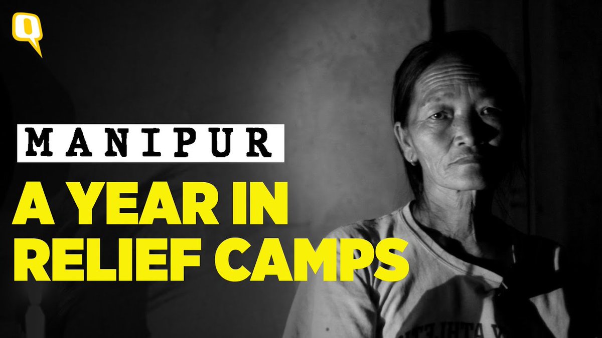 Documentary | Thousands of people, one year on, are STILL struggling to survive in the 350 relief camps all across Manipur. As you can see, grief and loss do not differentiate between who is a Meitei and who is a Kuki.