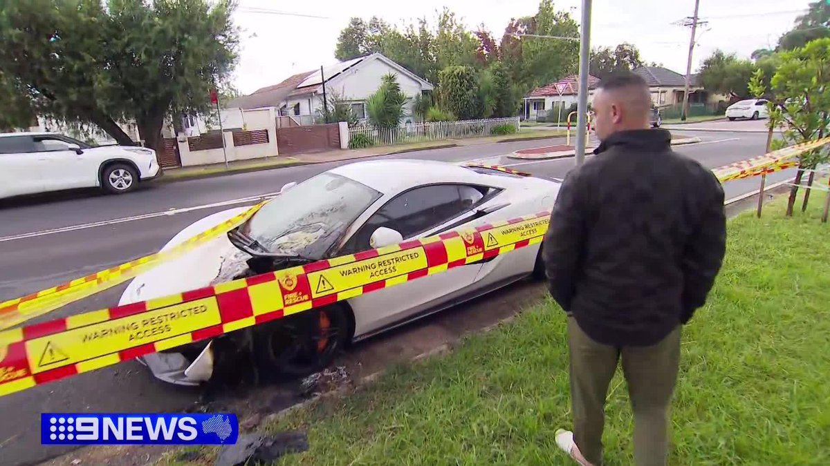 A luxury car worth more than $300,000 has been destroyed, in a western Sydney arson attack. Police are closing in on the culprit who was caught on security vision, using a pizza box to light the fire. #9News
