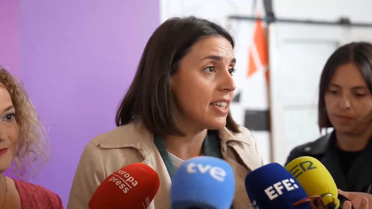 "La excusa de la guerra está sirviendo para que se abra la posibilidad de que la extrema derecha gobierne y eso es enormemente peligroso para los derechos feministas, para los derechos de las personas LGTBI y los derechos de la gente corriente en general". 🎥 Irene Montero