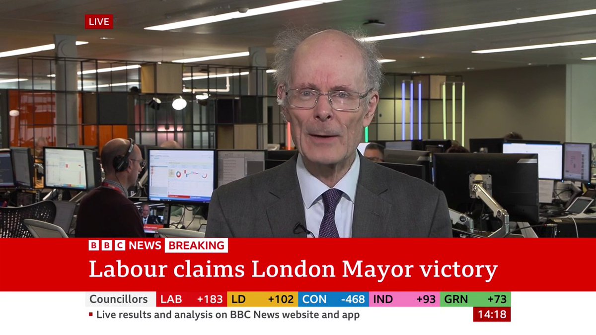 Muslim Sadiq Khan wins elections in London and will be mayor for another 4 years. Dramatic news.