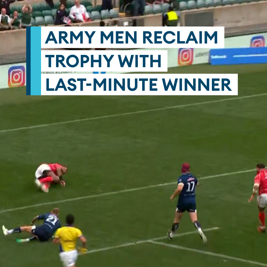 Wow - this may be the most dramatic finish to a game AllianzStadium has ever seen! 🏉 It doesn't get any better than this for Army Rugby Union - a winner with 80 minutes gone #ArmyvNavy #ArmyNavy 📺 Watch LIVE now 👉