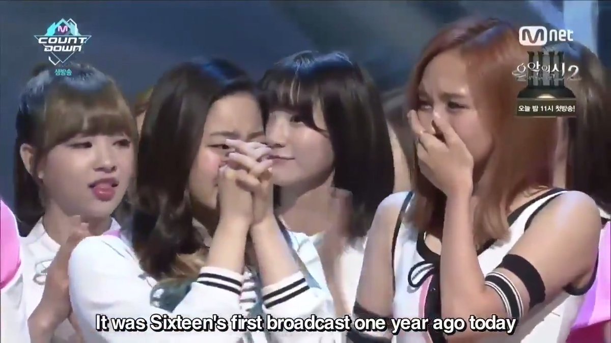 8 years ago today, TWICE won their first ever music show win with 'CHEER UP' exactly one year after SIXTEEN first aired.